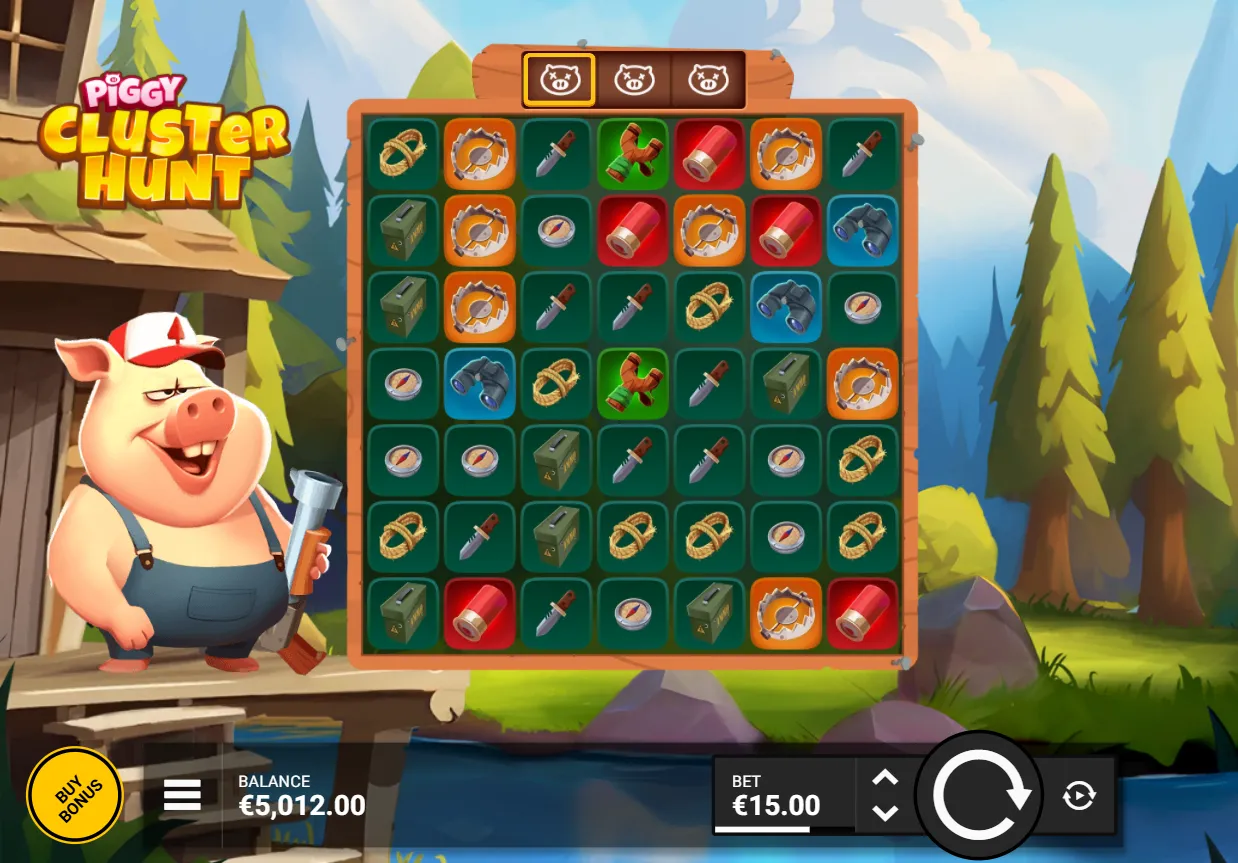Piggy Cluster Hunt demo